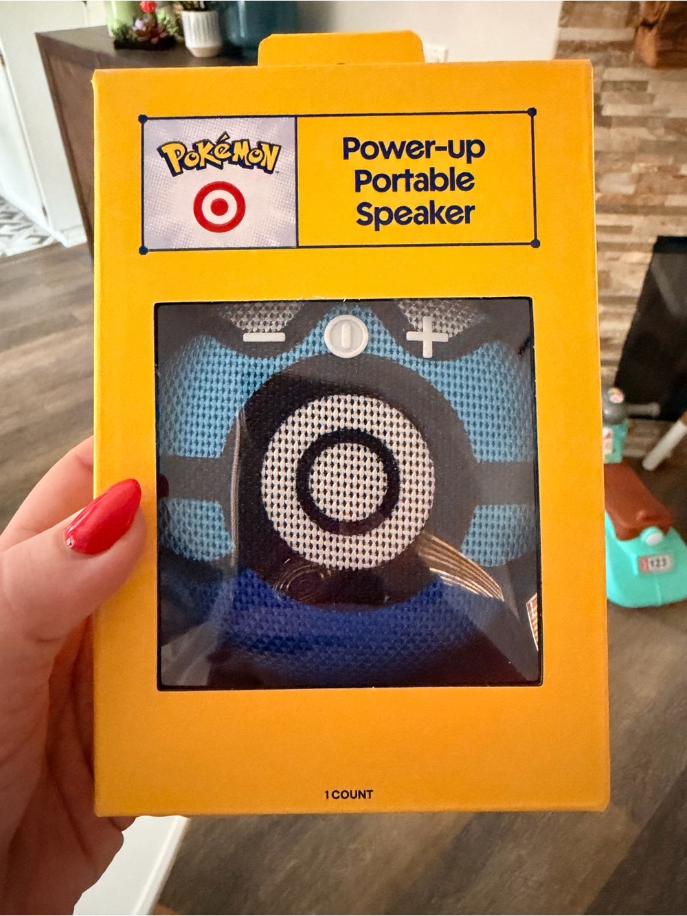 Pokemon x Target Power-up Portable Speaker - Blue